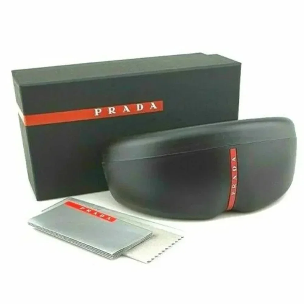 Prada Men's Rectangle Dark Sunglasses